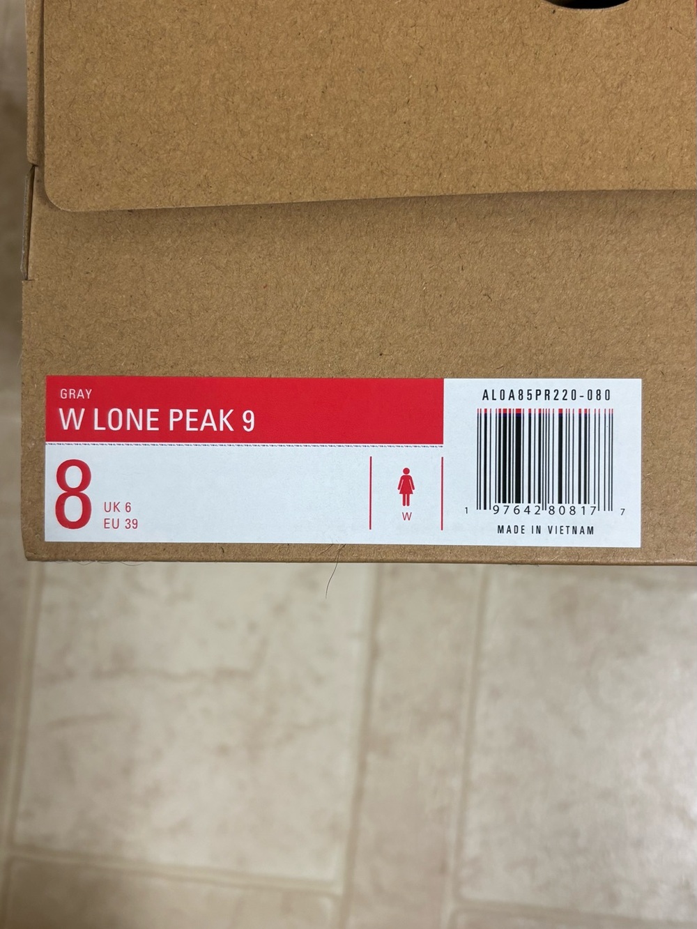 Altra Women’s Lone Peak 9 Trail Runner’s size 8 - Picture 8 of 12